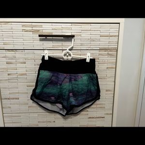 Lululemon run shorts size 6